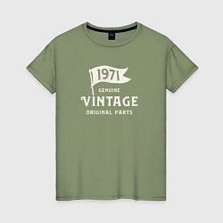 Женская футболка 1971 подлинный винтаж - оригинальные детали