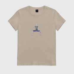 Женская футболка Легкая рудрасана