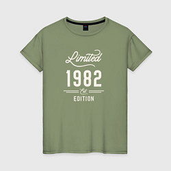 Женская футболка 1982 ограниченный выпуск