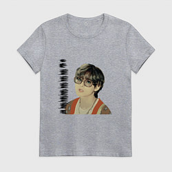 Женская футболка Тэхен и Чонгук