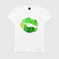 Женская футболка Поцелуй лета