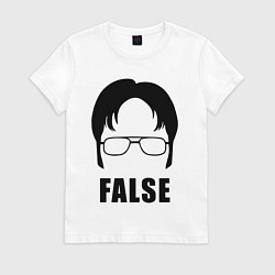 Женская футболка Дуайт Шрут