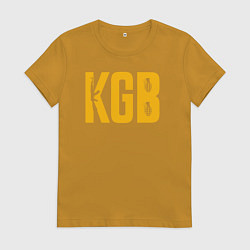 Женская футболка KGB