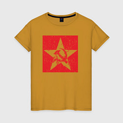 Женская футболка Star USSR