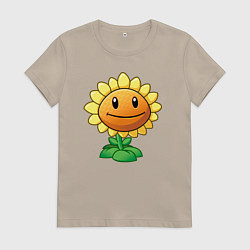 Женская футболка Подсолнух красивый