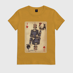 Женская футболка Fable III Джаспер, валет черви