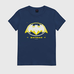 Футболка хлопковая женская Batman logotype 2023, цвет: тёмно-синий