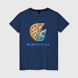 Женская футболка Depths shark Appetite