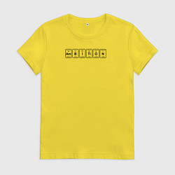 Женская футболка Амбиция из химических элементов