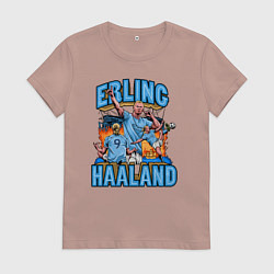 Женская футболка Эрлинг Холанд Манчестер Сити 9