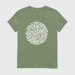 Женская футболка Победа коммунизма неизбежна