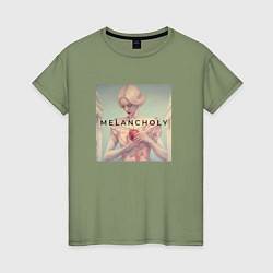 Женская футболка Вишневая меланхолия