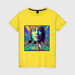 Женская футболка Brian Jones Glitch Modern Art