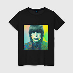 Женская футболка Brian Jones Pop Glitch Art