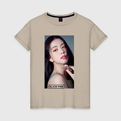 Женская футболка Kim Jisoo