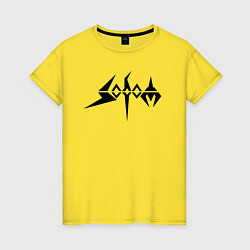 Женская футболка Sodom