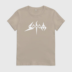 Женская футболка Sodom