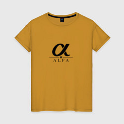 Женская футболка ALFA