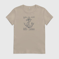 Женская футболка Флот России