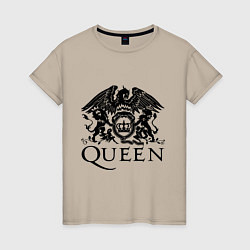 Женская футболка Queen - logo