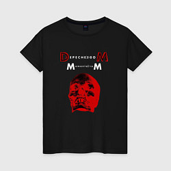 Женская футболка Depeche Mode 2023 Memento Mori - Red Skull 01