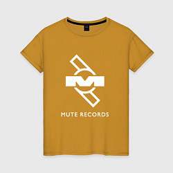 Женская футболка Depeche Mode Mute Records Logo