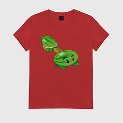 Женская футболка Арбузик