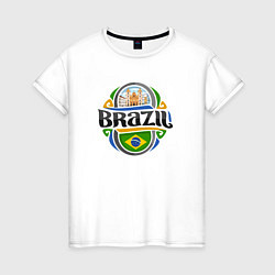 Женская футболка Brazil adventure