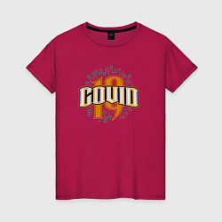 Женская футболка Covid-19
