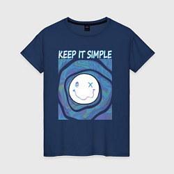 Женская футболка Keep it simple
