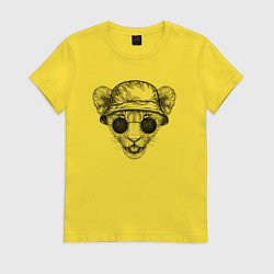 Женская футболка Львёнок модный