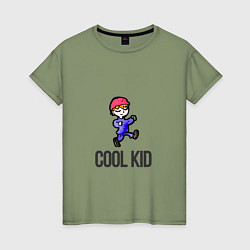 Женская футболка Cool kid