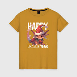 Женская футболка Happy Dragon year