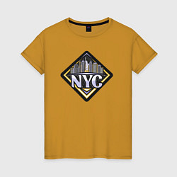 Женская футболка NYC