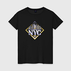 Женская футболка NYC