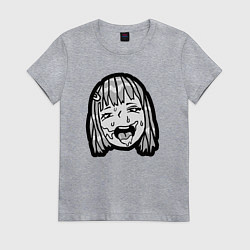 Женская футболка Ahegao baby