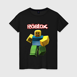 Женская футболка Roblox бегущий персонаж