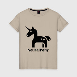 Женская футболка Neural Pony