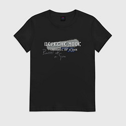 Футболка хлопковая женская Depeche Mode - Barrel Of A Gun Single, цвет: черный