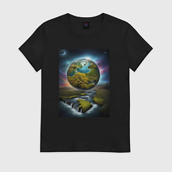 Женская футболка Планета природы