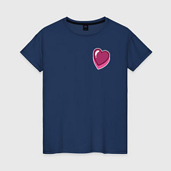 Женская футболка Сердце любви