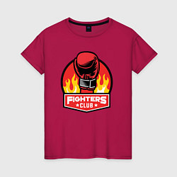 Женская футболка Fighters club