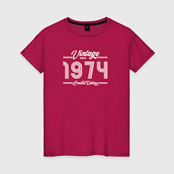 Женская футболка Лимитированный выпуск 1974
