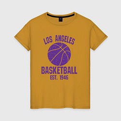 Женская футболка Basketball Los Angeles