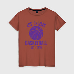 Женская футболка Basketball Los Angeles