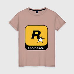 Женская футболка Rockstar