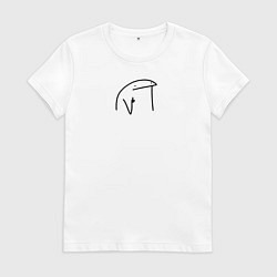 Женская футболка Просто во мем