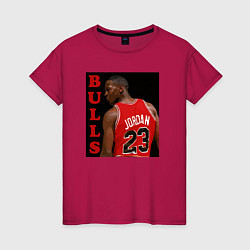 Женская футболка Bulls Jordan