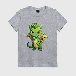 Женская футболка Добрый дракон 2024