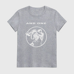 Женская футболка And One synthpop band